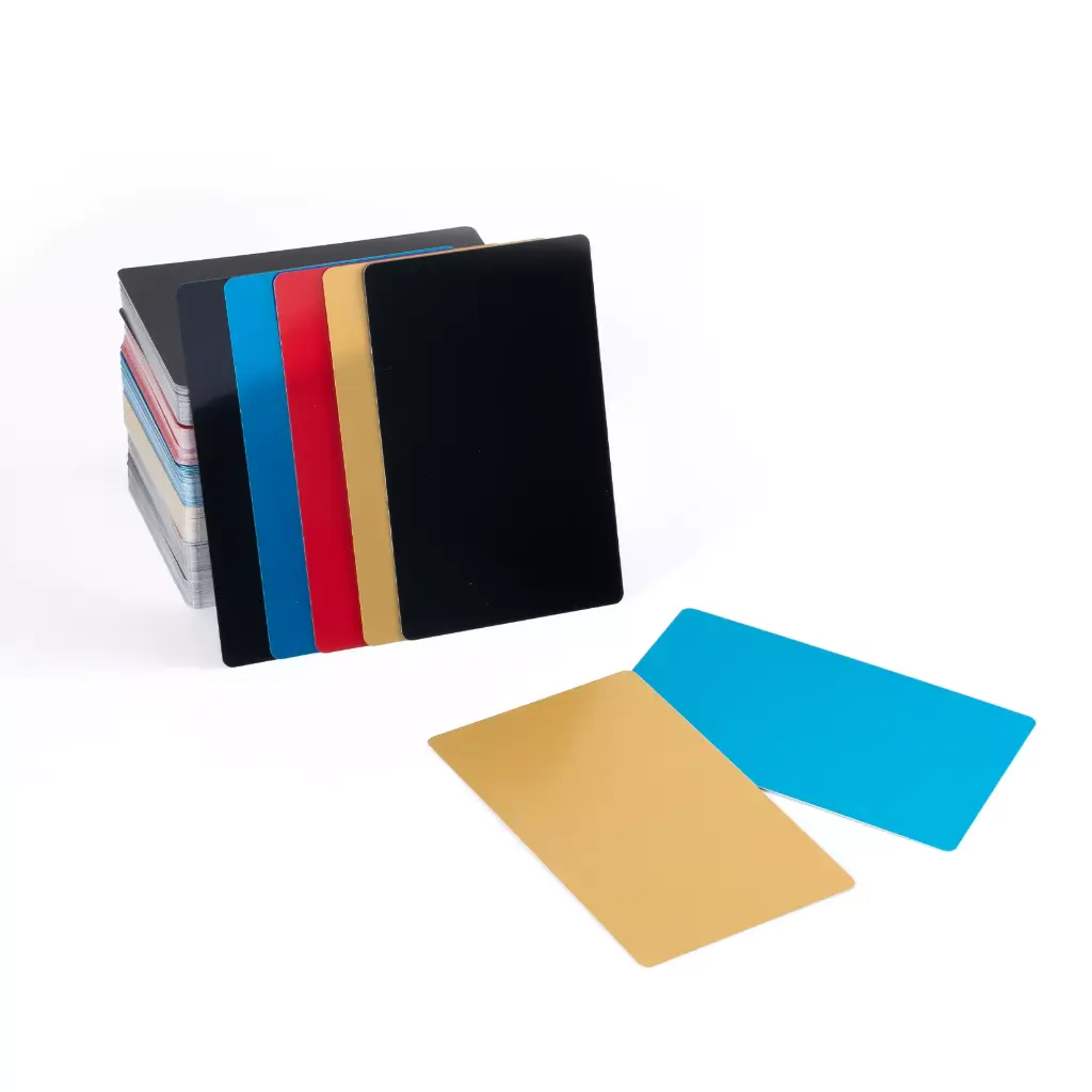  Multicolor Aluminum Business Cards (300pcs)