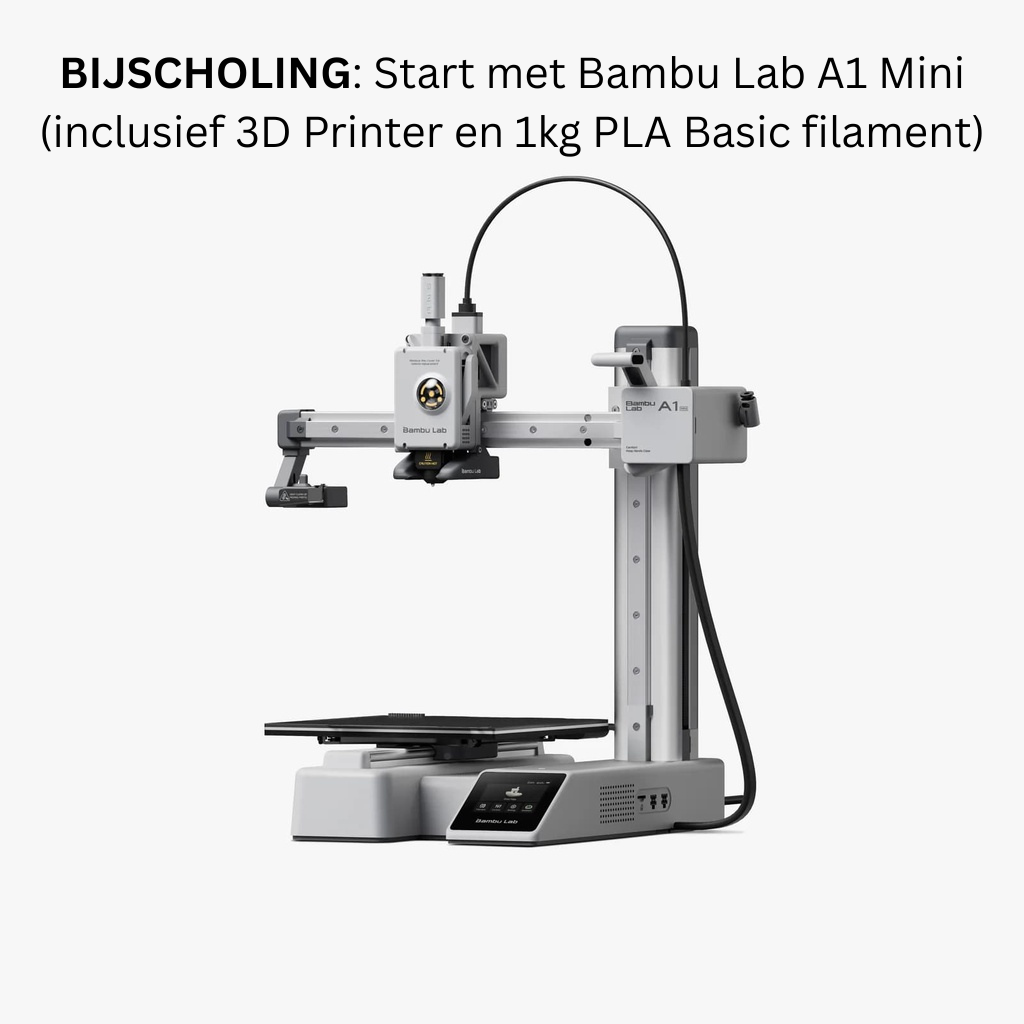 Further training: Start with Bambu Lab A1 Mini 3D Printer